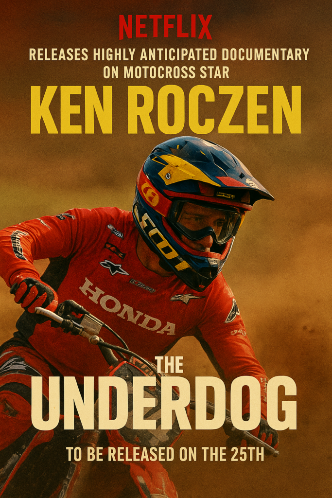 Netflix Releases Highly Anticipated Documentary on Motocross Star Ken